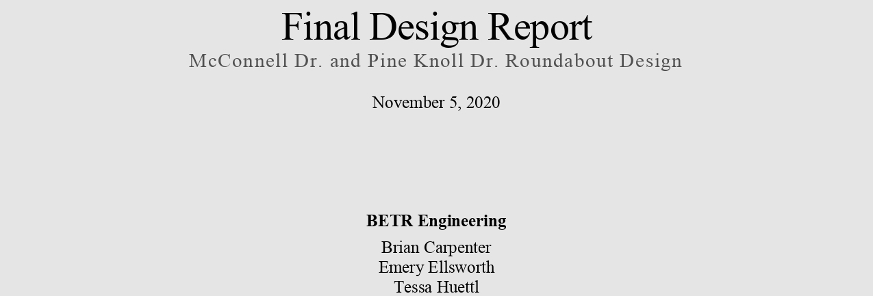 Final Report