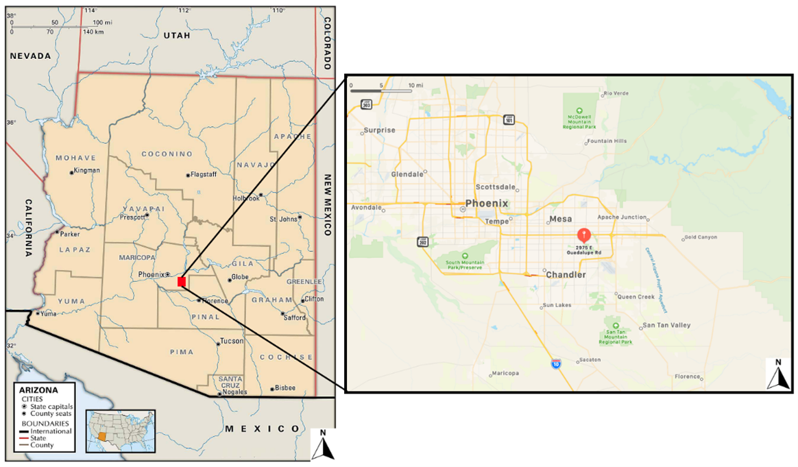 Project Location-Gilbert, Arizona