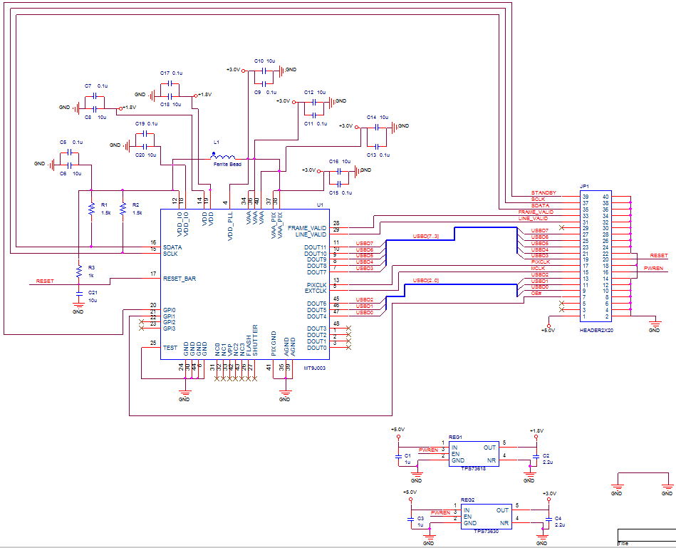 Sensor Board Schematic