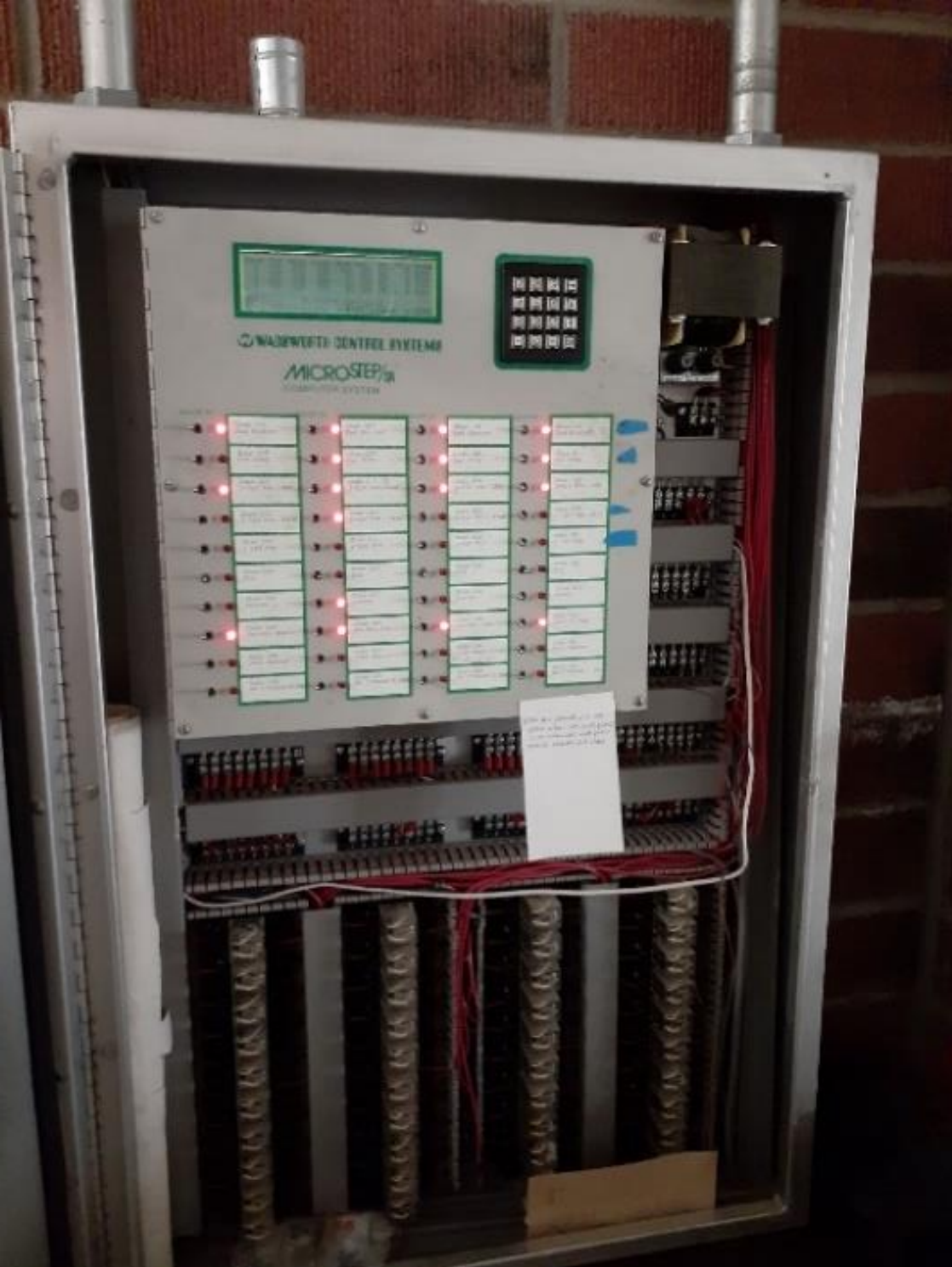 temperature control sensor cabinet