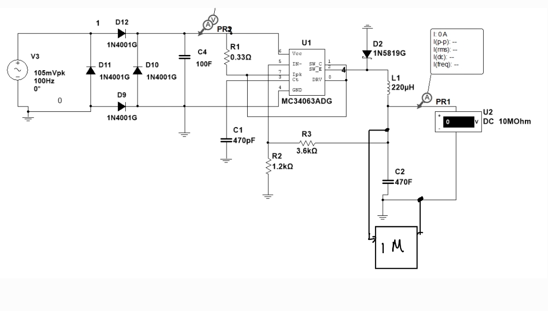 Multisim Schematic