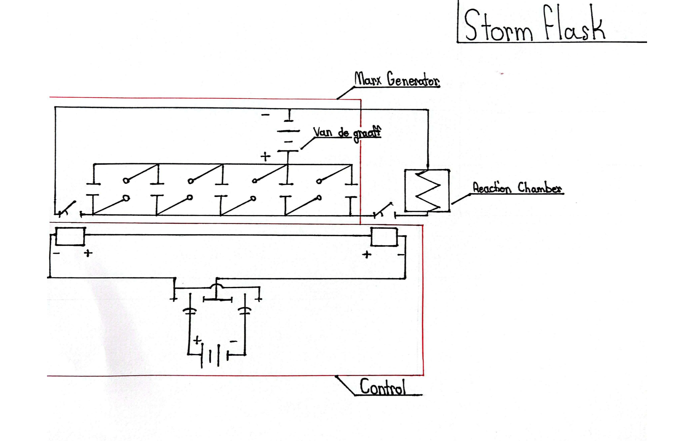 High-voltage wiring diagram