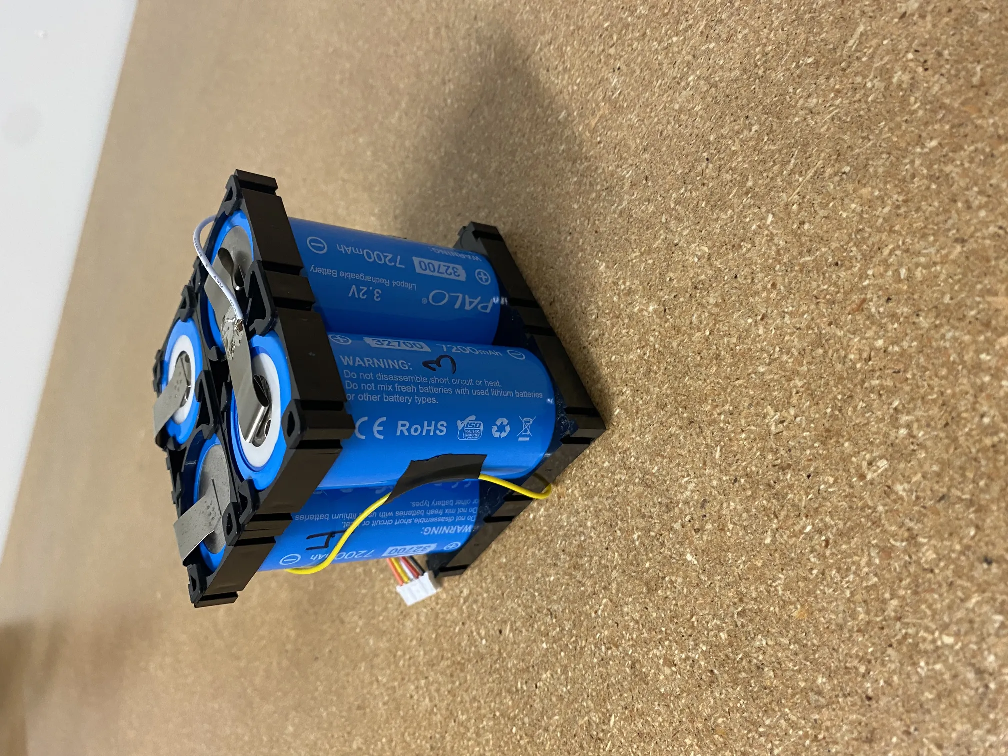 Image of the batteries