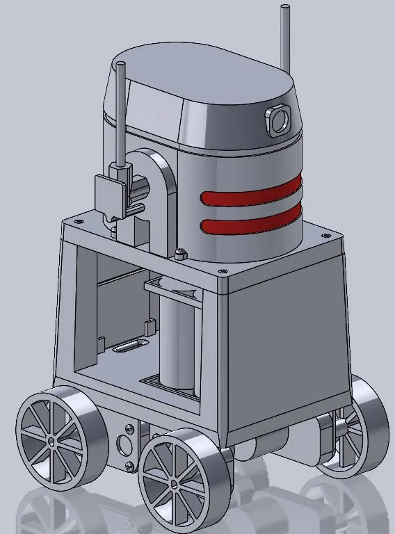 CAD Model of Robot 1