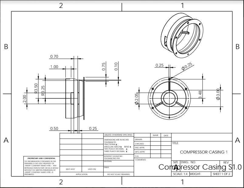 Dimensioning Image