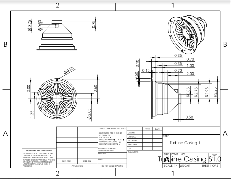 Dimensioning Image