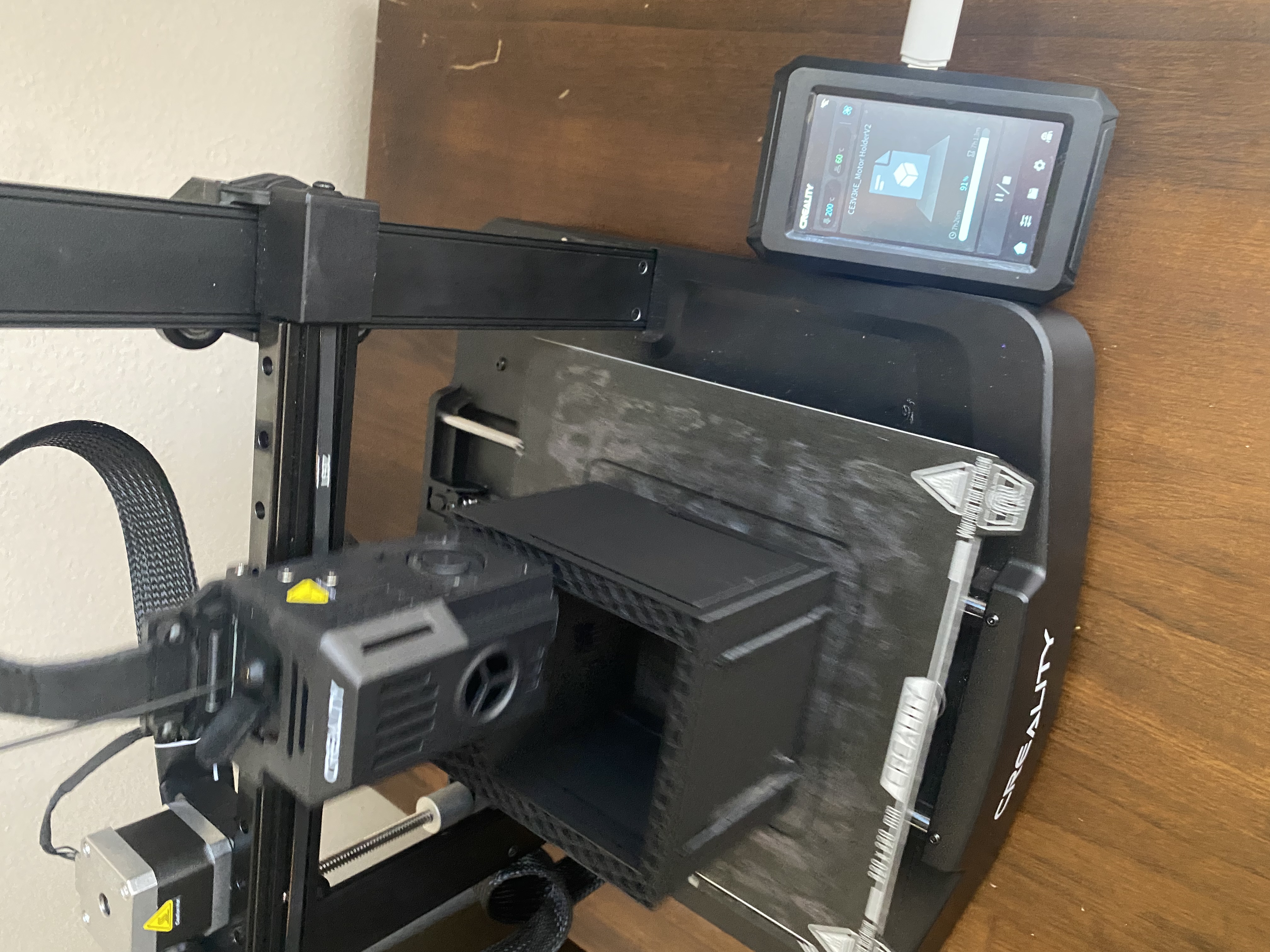 Robot2 Motor Holder Inital Print